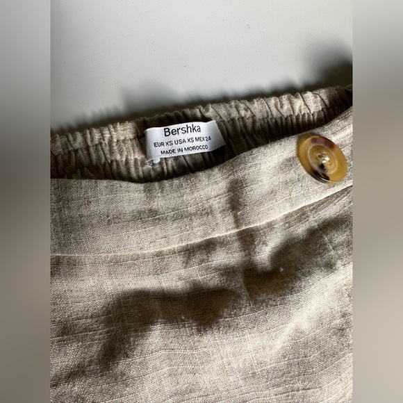Bershka Linen Skirt - Picture 3 of 9